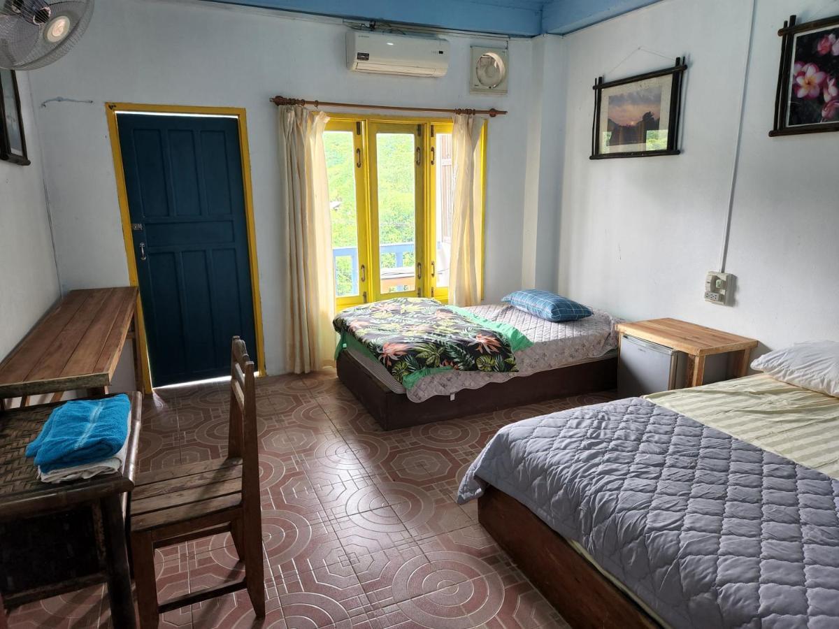 Blue Guesthouse Vangviang Kültér fotó