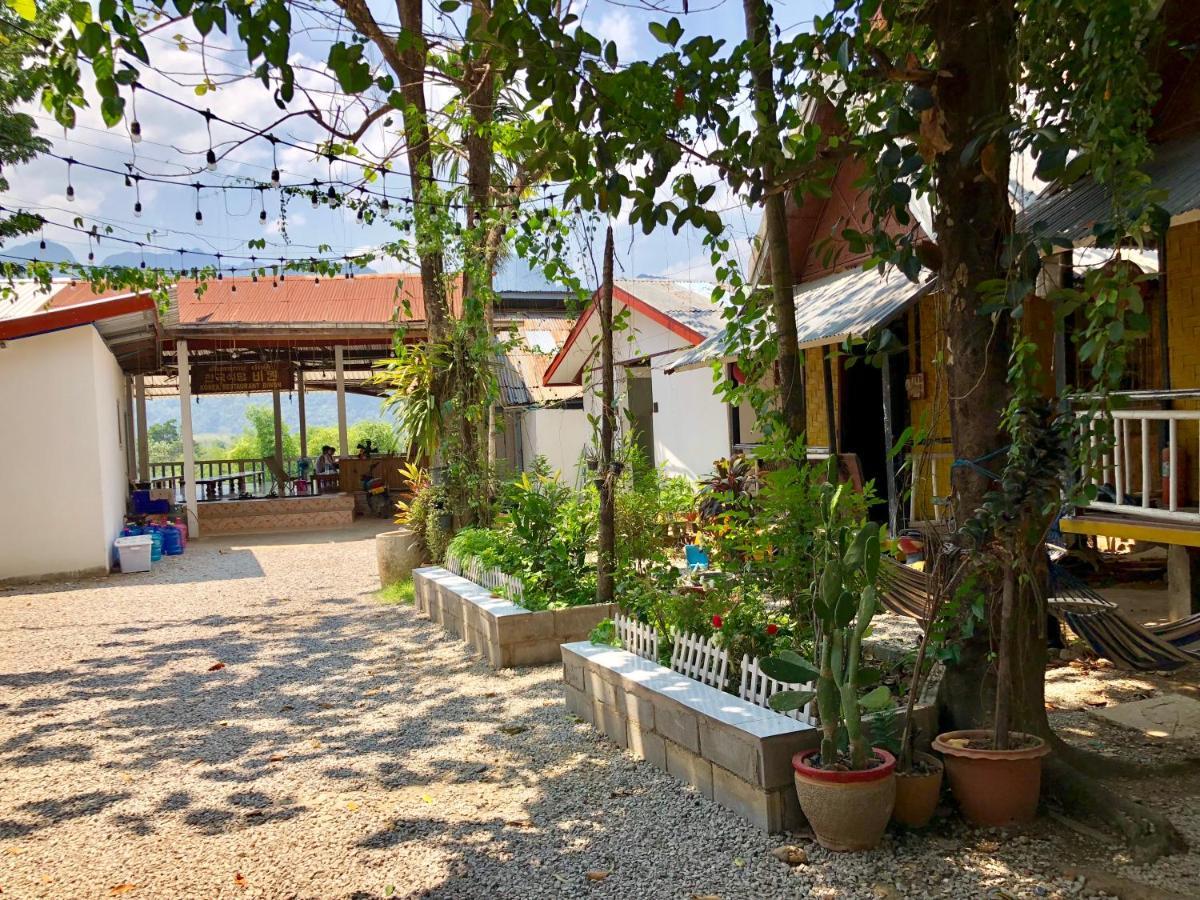 Blue Guesthouse Vangviang Kültér fotó